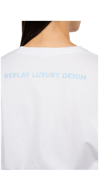 ピースダイオーガニックコットンジャージーTシャツ 詳細画像